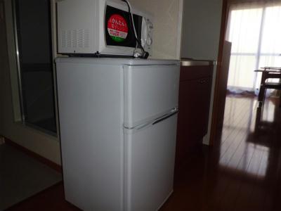 その他　冷蔵庫と電子レンジ。