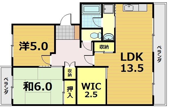 Nouvelle GEKKEIKANの間取り