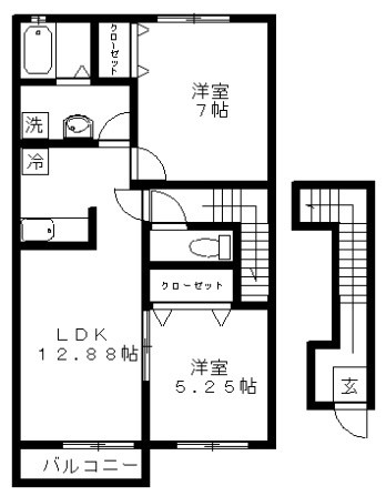 ＭアイランドIIの間取り