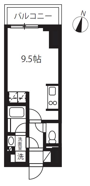 プライムメゾン千葉新町の間取り