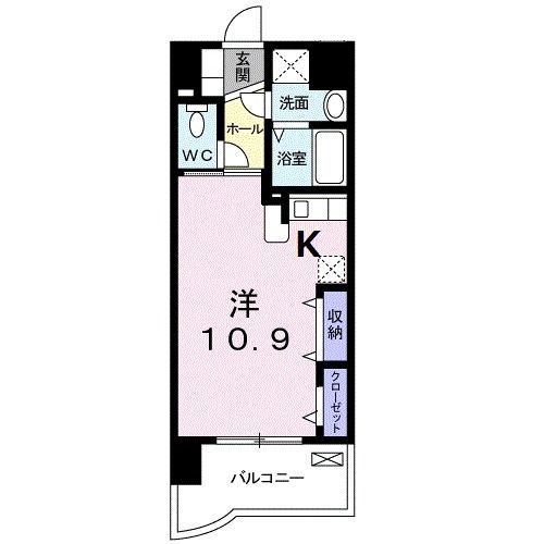 佐賀市兵庫北のマンションの間取り