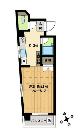 三鷹市井の頭のマンションの間取り