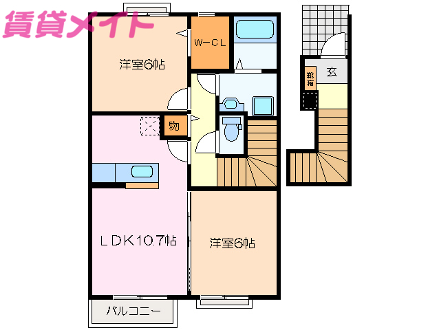 フルムーンIIの間取り