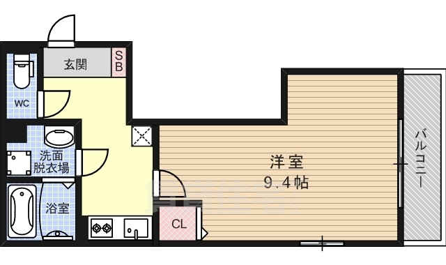 【ガーデニア梅津の間取り】