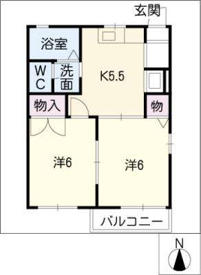 ファミール細谷の間取り