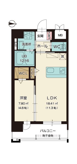 【アースコートY’sシティ西神原の間取り】