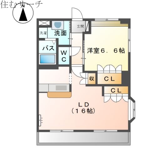 コンフォールの間取り