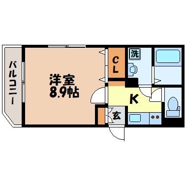 グリーンコート樺島の間取り