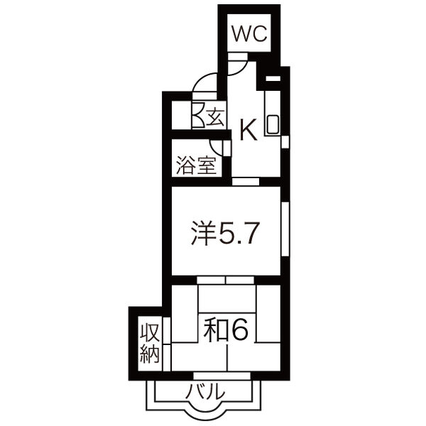 正木ビルの間取り