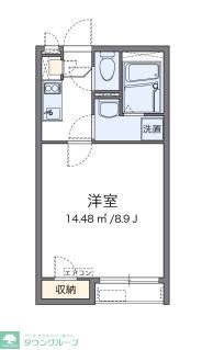 クレイノビュートップ相原の間取り