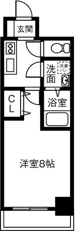 リヴシティ今池の間取り