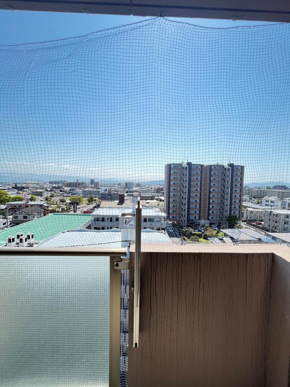 眺望　前面には大きな建物が無く気持ちよく開けた眺望です