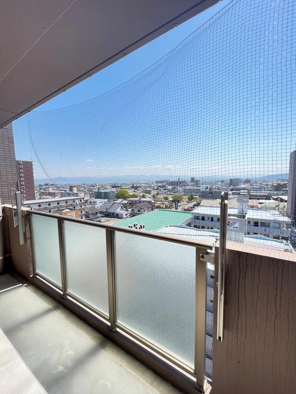 バルコニー　ワイドバルコニーで開放感があります。