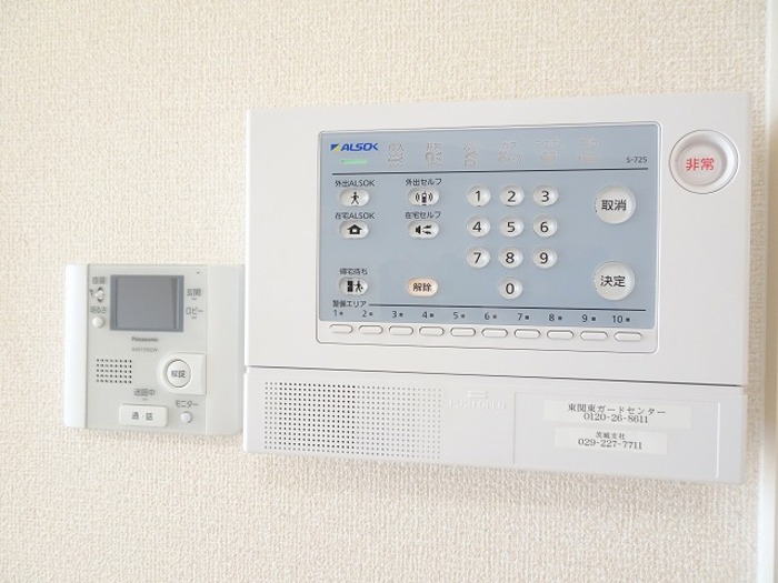 セキュリティ　ＡＬＳＯＫホームセキュリティー搭載/モニター付きインターホン