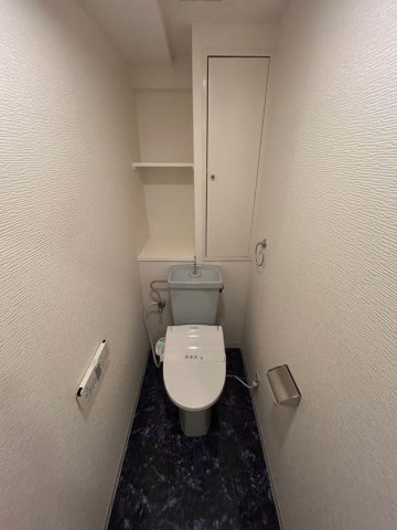 トイレ　ゆったりとした空間のトイレです