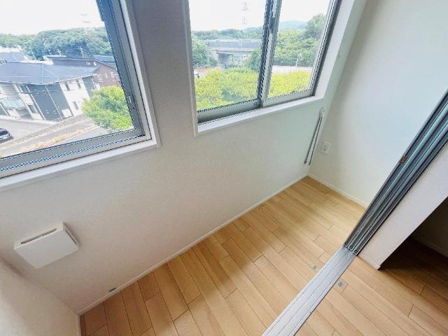 バルコニー　ウオークインクローゼット