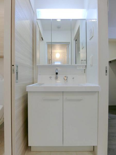洗面設備　★２０２５年新築♪★長野駅徒歩１０分★都市ガス仕様★