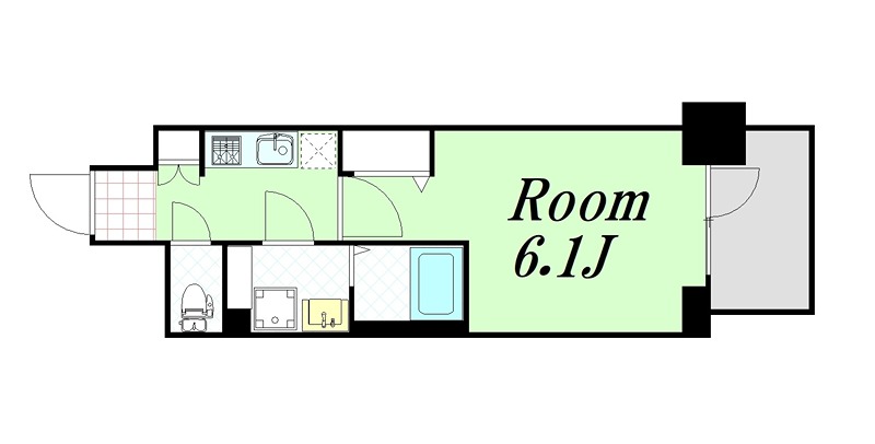 ファーストフィオーレ吹田レガーメの間取り
