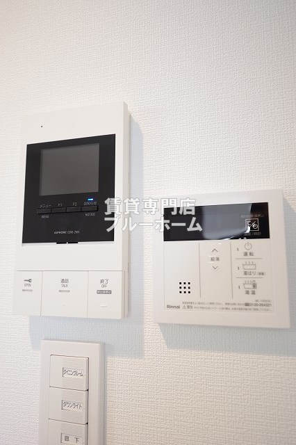 セキュリティ　モニター付きのインターホンです！