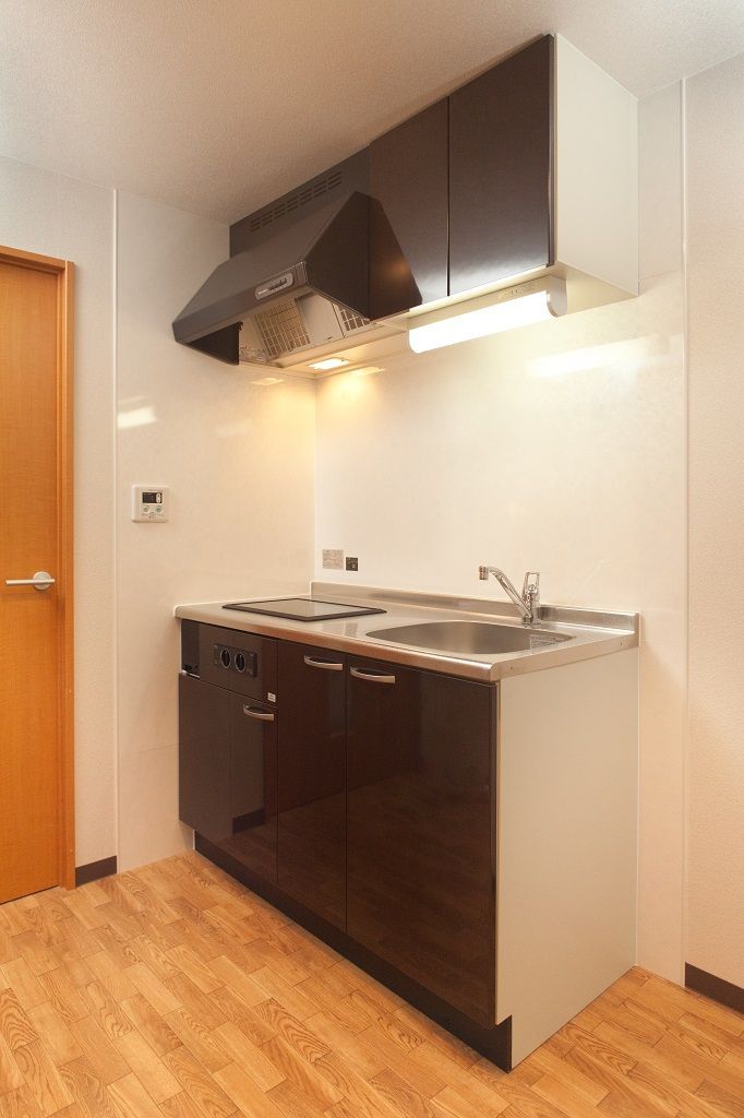 キッチン　２口コンロで料理がはかどります！！