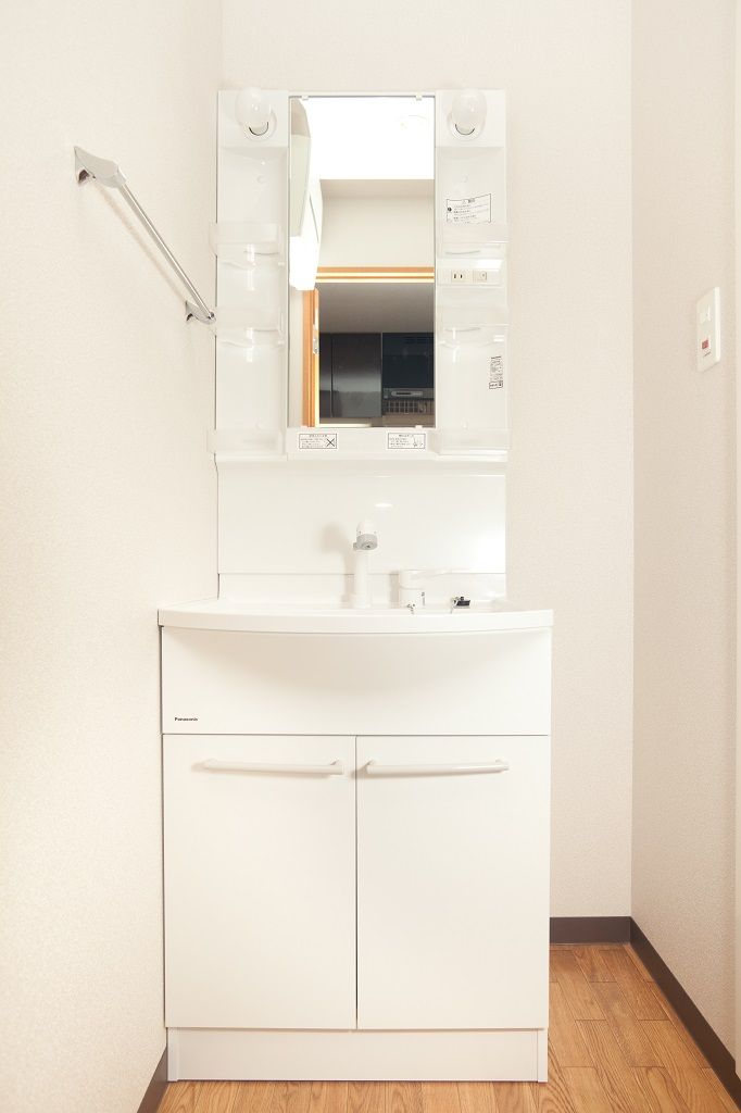 洗面設備　朝の味方！独立洗面化粧台！