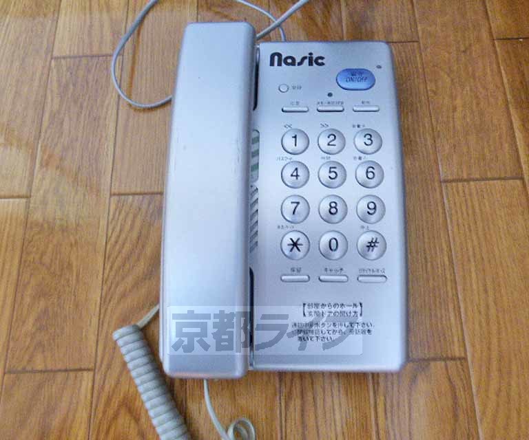 セキュリティ　インターホンです。