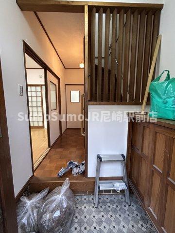 玄関　落ち着いた玄関です