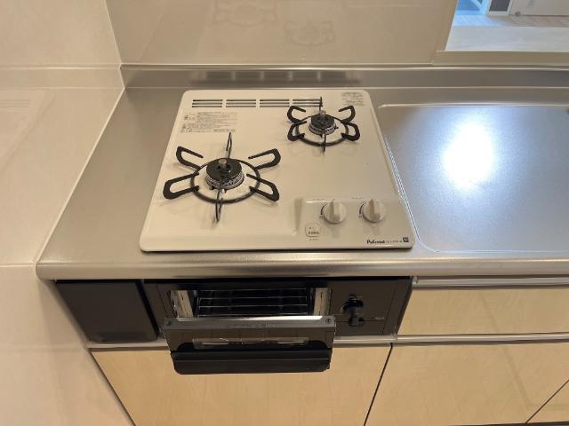 キッチン　ビルトインコンロ２口
