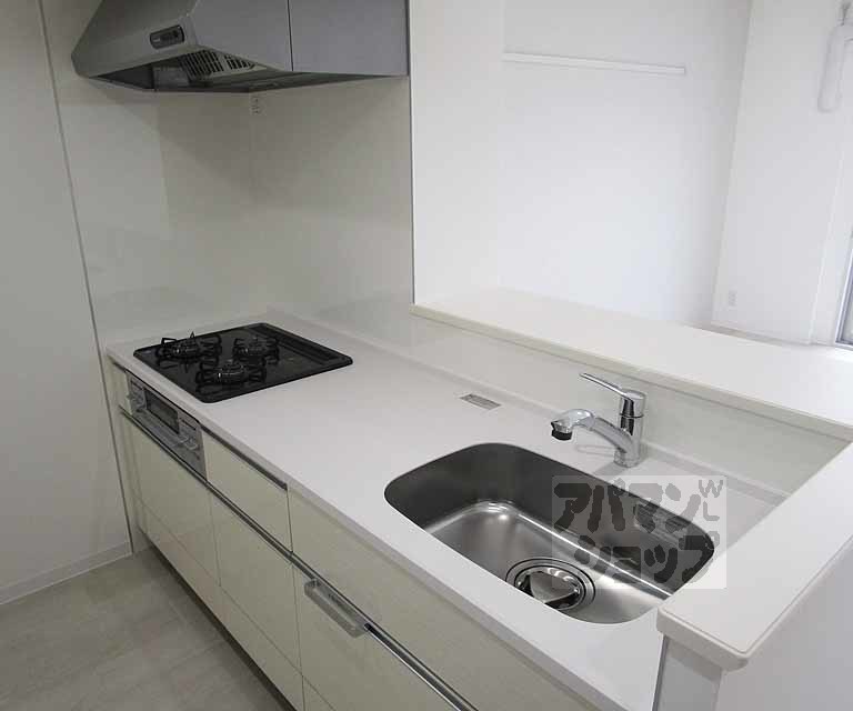 キッチン　３０２号室の写真です。