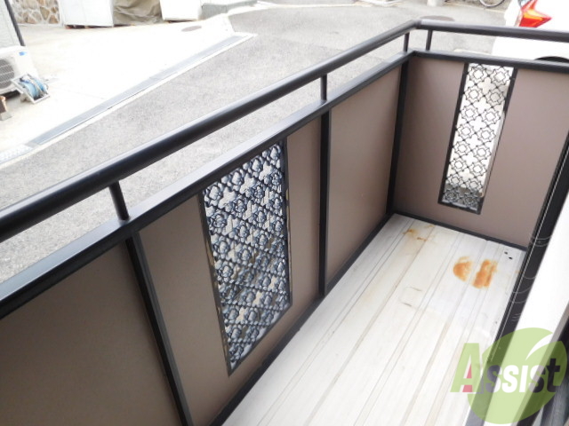 バルコニー　ユッタリバルコニー