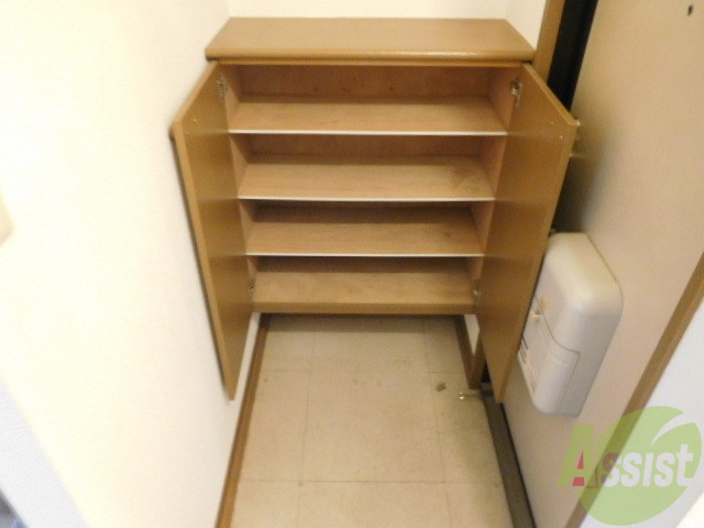 玄関　シューズボックス玄関スッキリです