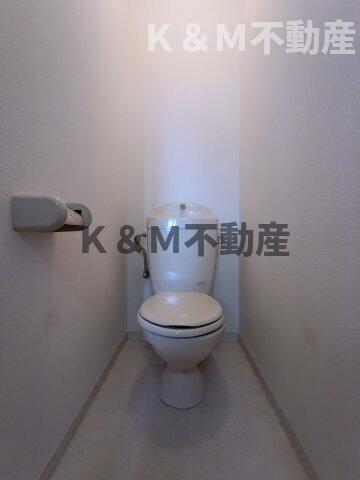 トイレ　ゆったりとした空間のトイレです