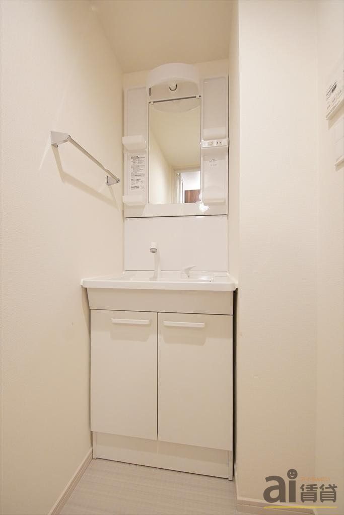 洗面設備　※同施工写真です。