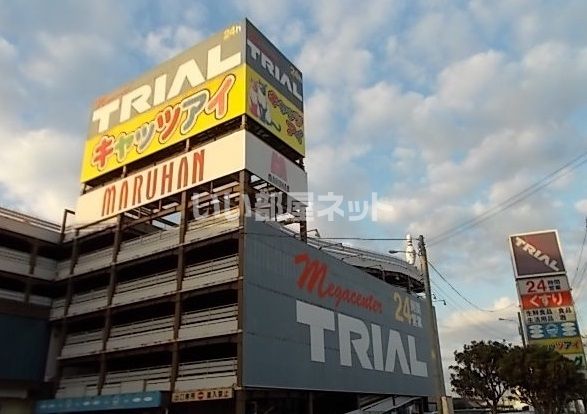 スーパー　メガセンタートライアル 八千代店（スーパー）まで1104m