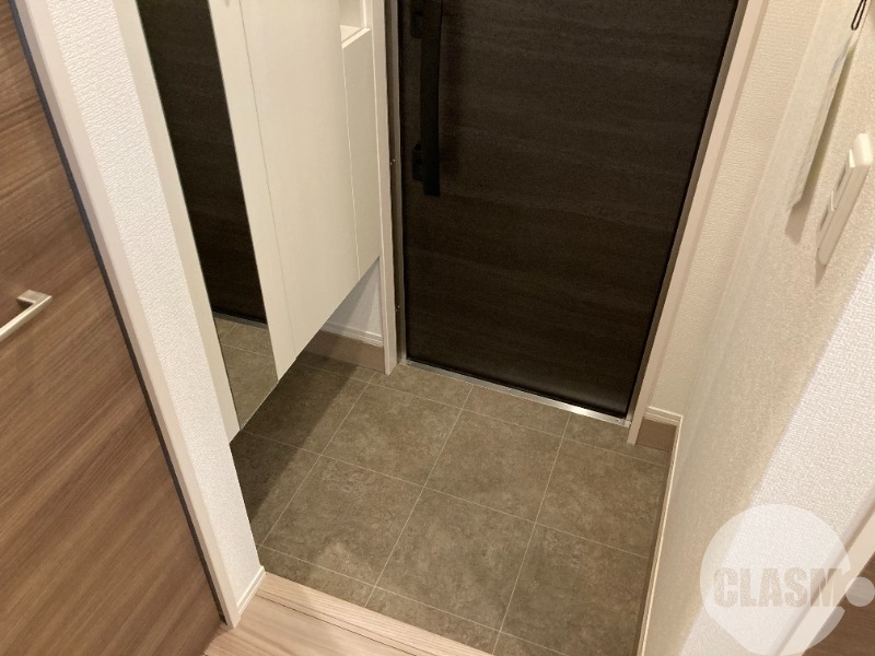 玄関　トールタイプのシューズボックスあり♪