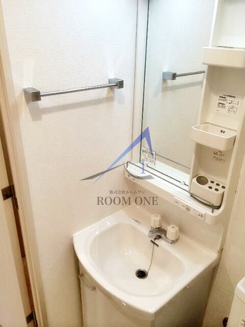 洗面設備　洗面台です。