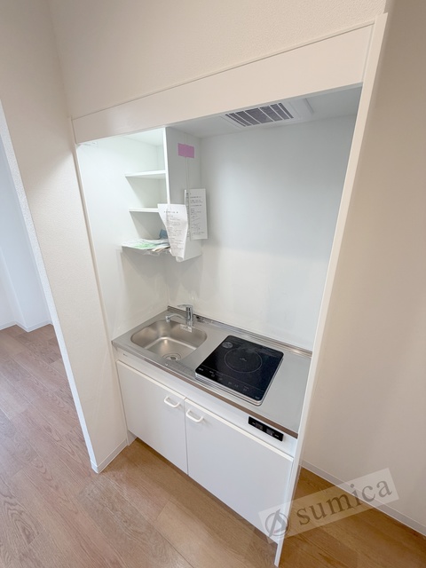 キッチン　スッキリとしたキッチン。お料理が楽しくなります。