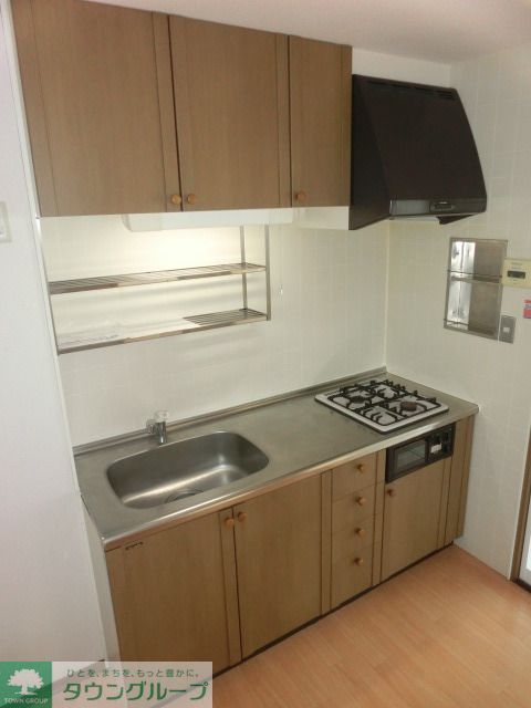 キッチン　２口システムキッチン