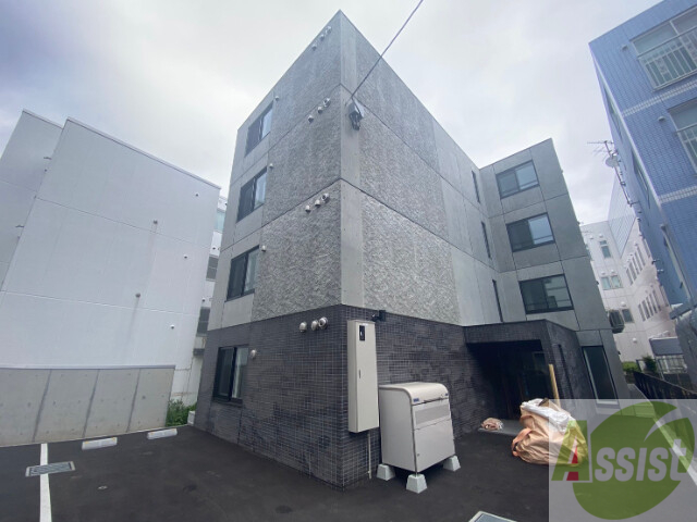 建物外観　札幌市白石区菊水３条「カヌレ菊水」