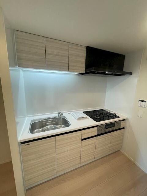 キッチン　お料理好きにはオススメのグリル付システムキッチン設置済♪