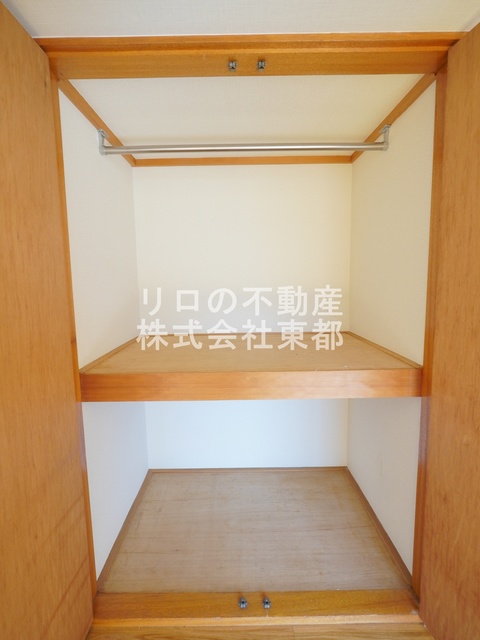 収納　奥行のある収納付です！増えがちな荷物をもスッキリ収納できます