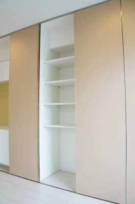 収納　大きなものも収納できそうです