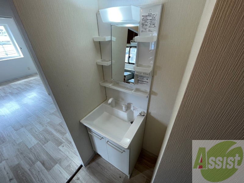 洗面設備　シャンプードレッサーで身支度もラクラクです！