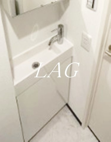 洗面設備　洗面台です。