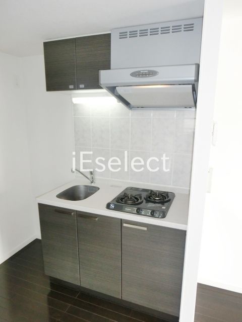 キッチン　お掃除のしやすいシステムキッチン。