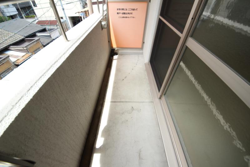 バルコニー　広々としたバルコニーです