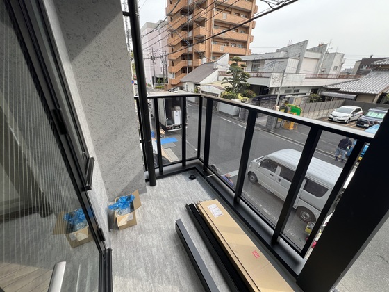 バルコニー　※別部屋の写真です