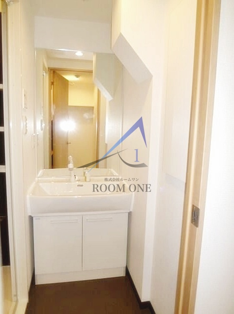 洗面設備　洗面台です。