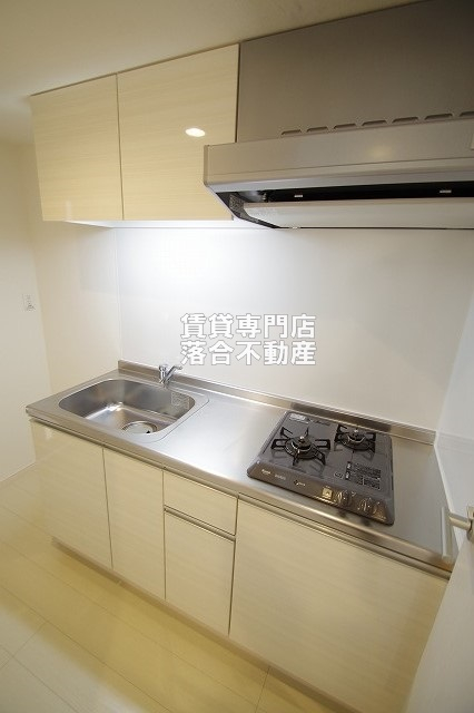 キッチン　2口コンロ付き