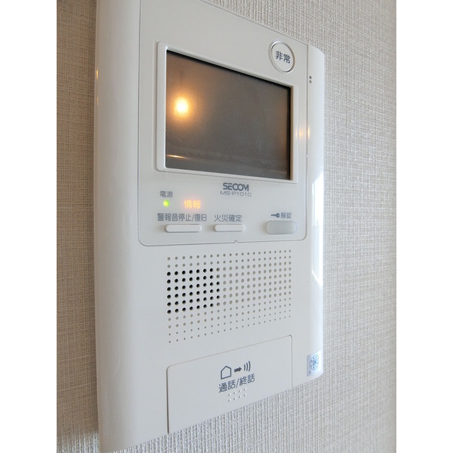 セキュリティ　安心のＴＶインターホン　※別号室参考写真